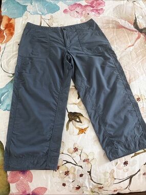 Mountain Hardwear Slate Blue Cropped Outdoor Pants